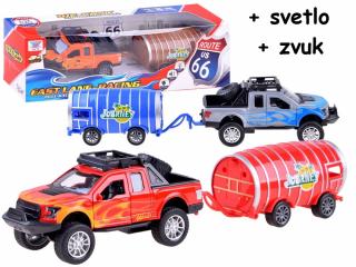 JOKO Auto Pick UP s prívesom SUD s otváracími dverami + svetlo