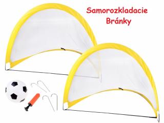 JOKO Detské futbalové bránky Samorozkladacie + lopta + púzdro