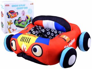 JOKO Detské kreslo Hasičské auto, detská stolička, červené
