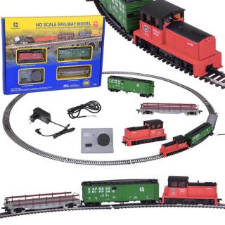 JOKO Elektrická Vlaková Súprava s Klasickou Lokomotívou Classic 1879 a riadiacou jednotkou H0 1:87, kovové Koľajnice