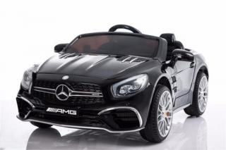 Joko, Elektrické autíčko Mercedes AMG SL65, Penové kolesá, Kožené sedadlo, USB, čierne