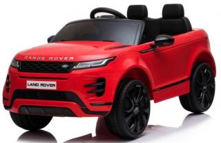 JOKO Elektrické autíčko Range Rover Evoque, penové kolesá, odpružené, USB, MP3 červené