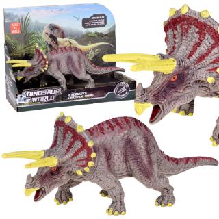 JOKO Figúrka Gumový Dinosaurus Triceratopts