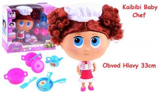 JOKO Kaibibi Baby Chef bábika Dievčatko Šefkuchárka