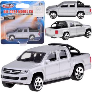 JOKO Kovové Autíčko Volkswagen Amarok 1:64, strieborné