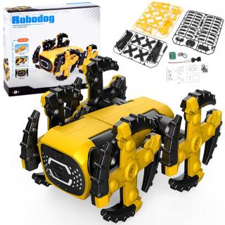 JOKO Model na Skladanie Robotický PES ROBODOG so svetlom Ovládaný Rukou + automatické ovládanie