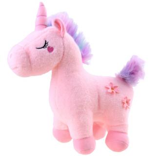 JOKO Plyšový Jednorožec 48cm, ružový