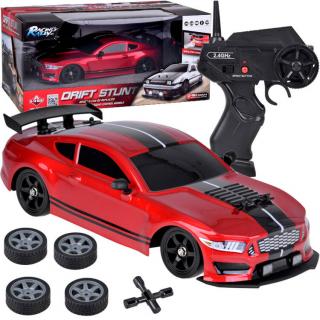 JOKO RC Rýchle Auto s Driftom, Dymový Efekt, rýchlosť 18km/h, dosah 50 m na diaľkové ovládanie, červené