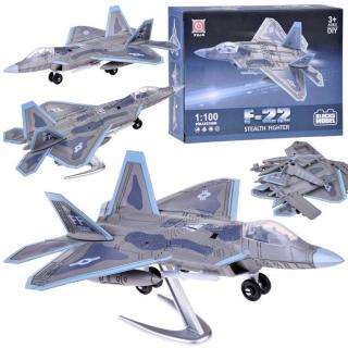 JOKO Stavebnica Model Lietadla F-22 Stíhačka 1:100