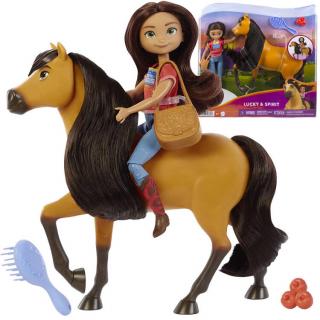 Mattel Bábika Lucky + koník Mustang Spirit of freedom