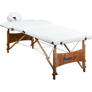 MOVIT Masérske lehátko Prenosné 210cm biele (Masérsky stôl)