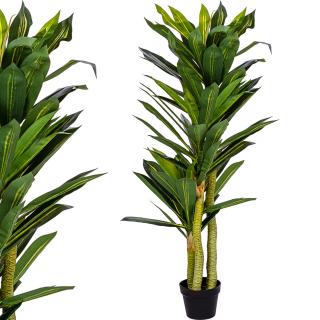 Plantasia Umelý strom Dracena 120 cm Dračí Strom (Umelé kvety)