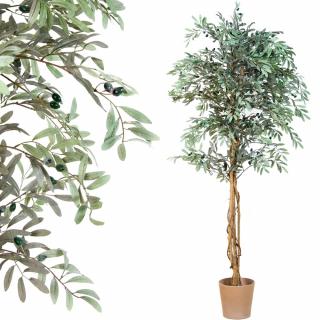 Plantasia Umelý strom oliva 180 cm (Umelé kvety)