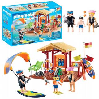 Playmobil Kreatívna Stavebnica Škola pre Vodné športy 73ks