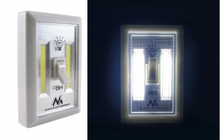 Prenosné LED svetlo 3W, lampa na batérie 120 lumenov