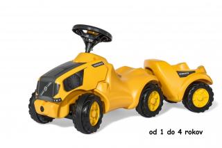 Rolly Toys Detské Odrážadlo rollyMinitrac Volvo + príves