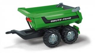 Rolly Toys Príves Deutz-Fahr Rolly Halfpipe, dvojnápravový, vyklápací, zelený
