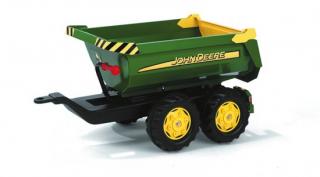 Rolly Toys Príves John Deere Rolly Halfpipe dvojnápravový, vyklápací, zelený ()