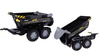 Rolly Toys rollyHalfpipe Krampe HP20 Príves - vlečka za traktor 89cm, vyklápacia, čierna