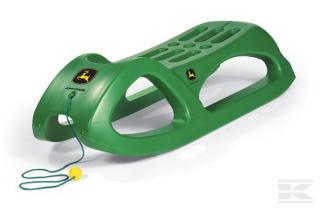 Rolly Toys Sánky Snow Cruiser John Deere, zelené
