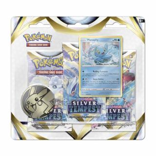 Pokémon TCG Silver Tempest 3-Pack Blister - Manaphy