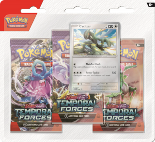 Pokémon TCG Temporal Forces 3-Pack Blister - Cyclizar