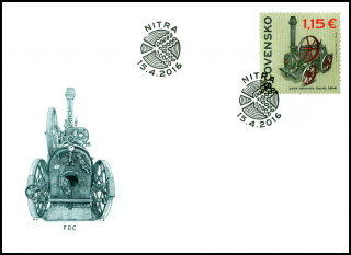 609 - Technické pamiatky: Parná lokomobila Umrath (1894)