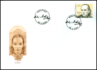 FDC 710 - Osobnosti: Andrej Sládkovič (1820 – 1872)