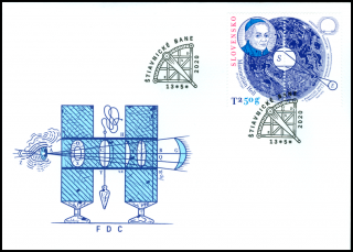 FDC 712 - Osobnosti: Maximilián Hell (1720 – 1792)