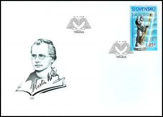 FDC 721 - 150. výročie založenia Spolku sv. Vojtecha v Trnave