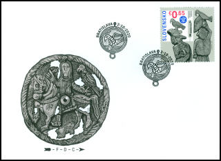 FDC 722 - Spoločné vydanie s Mongolskom: Sokoliarstvo