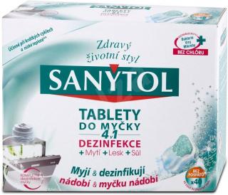 Sanytol 4v1 tablety do umývačky riadu 40 ks