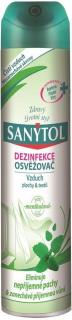 Sanytol Mentol čistí vzduch a dezinfikuje všechny povrchy a textil 300 ml