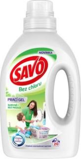 Savo prací gél farebné i biele prádlo 20 PD