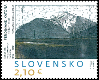 Známka - UMENIE: Ferdinand Katona (1864 – 1932)