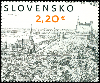 Známka - UMENIE: Matthäus Merian (1593 – 1650)