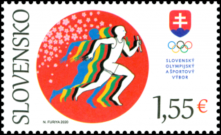 Známka - XXXII. letné olympijské hry v Tokiu