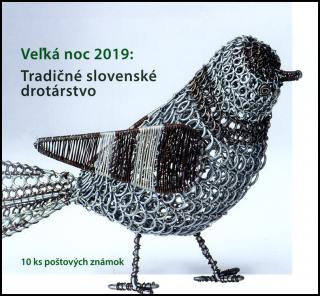 Známkový zošítok - Veľká noc 2019: Tradičné slovenské drotárstvo