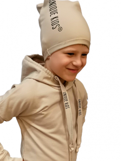Čiapka UNIQUE kids béžová