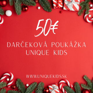 Darčeková poukážka 50€