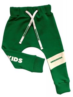 Pudláče TRIO UNIQUEKIDS smaragdovo-zelené - VÝPREDAJ (Veľkosť sedí podľa výšky dieťaťa - tabuľka nižšie v popise)
