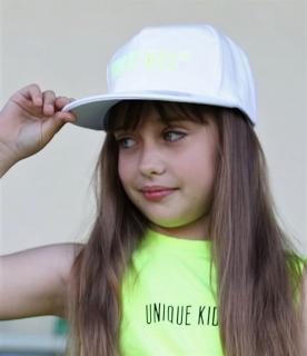 Šiltovka UNIQUE kids BIELA veľ. UNI