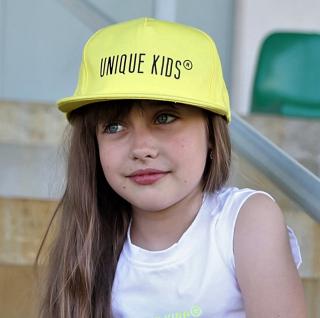 Šiltovka UNIQUE kids ŽLTÁ veľ. UNI