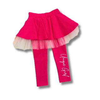 Sukňolegíny s tylom ALICA fuchsia