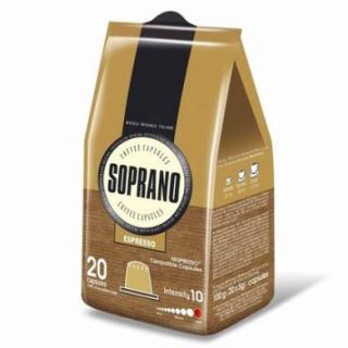 Soprano Espresso - 20 kapsúl pre Nespresso kávovary