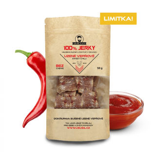 Usušil & syn 100% JERKY ÚDENÉ BRAVČOVÉ SWEET CHILLI 50 g