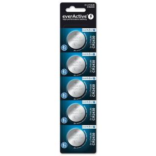 Batéria everActive 5x CR2430 3V litiová CR24305BL