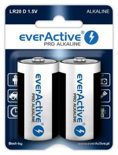 everActive 2x D / LR20 alkalická 17500 mAh EVLR20-PRO