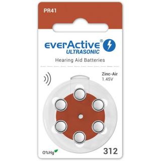 everActive 6x PR41 1,45V ULTRASONIC 312