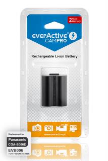 everActive CamPRO Panasonic CGA-S006 710 mAh EVB006